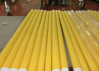 あや織り/平織りが付いている黄色い180Tポリエステル単繊維の網目スクリーン23ミクロン