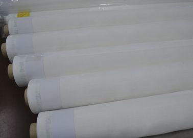 中国 ペット100%材料、白い/黄色色が付いているSGSのFDAのシルク スクリーン印刷の網53&quot; サプライヤー