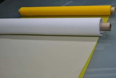 中国 印刷のためのFDAの証明の高い抗張黄色110Tポリエステル印刷の網 サプライヤー