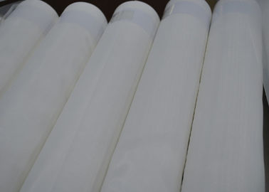 中国 PCB/ガラス印刷、白い/黄色色のための165T-31シルク スクリーンの網ロール サプライヤー
