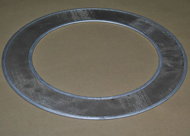 分離およびろ過のために扱われる環状の形SSの金属のガーゼのフィルタ・ガーゼの端