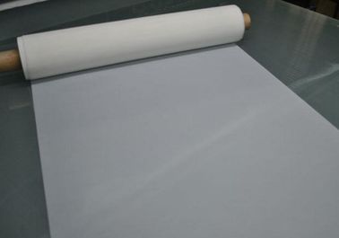 中国 Tシャツの印刷のための白い高圧ポリエステル スクリーンの印刷のメッシュ生地 サプライヤー