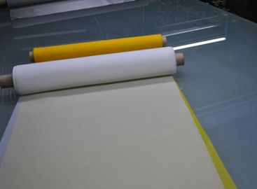 中国 150ミクロン平織りおよび耐久性の白いポリエステル印刷の網 サプライヤー