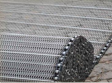中国 滑らかな交通/チェーン・リンクのコンベヤー ベルトが付いている食品工業の金網のコンベヤー ベルト サプライヤー