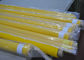 織物印刷、250cmの幅のための黄色80の糸ポリエステル網目スクリーンの生地 サプライヤー