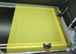 織物印刷、250cmの幅のための黄色80の糸ポリエステル網目スクリーンの生地 サプライヤー
