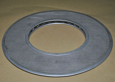 分離およびろ過のために扱われる環状の形SSの金属のガーゼのフィルタ・ガーゼの端