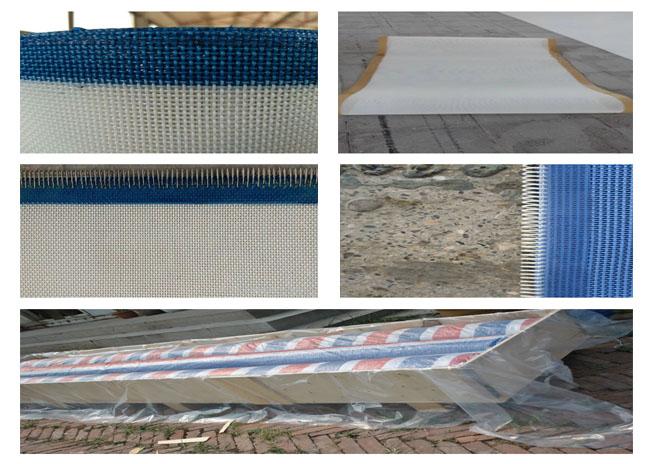 乾燥のための螺線形のドライヤー スクリーンが付いている製紙の平織りポリエステル網ベルト
