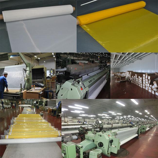 織物印刷のための低い伸縮性48Tポリエステル スクリーンの印刷の網