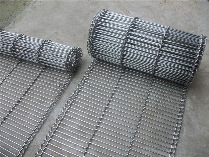 軽量食品加工のための梯子の金属線の網のコンベヤー ベルト